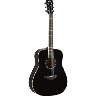Guitarra acústica Yamaha FG-TA TransAcoustic negra