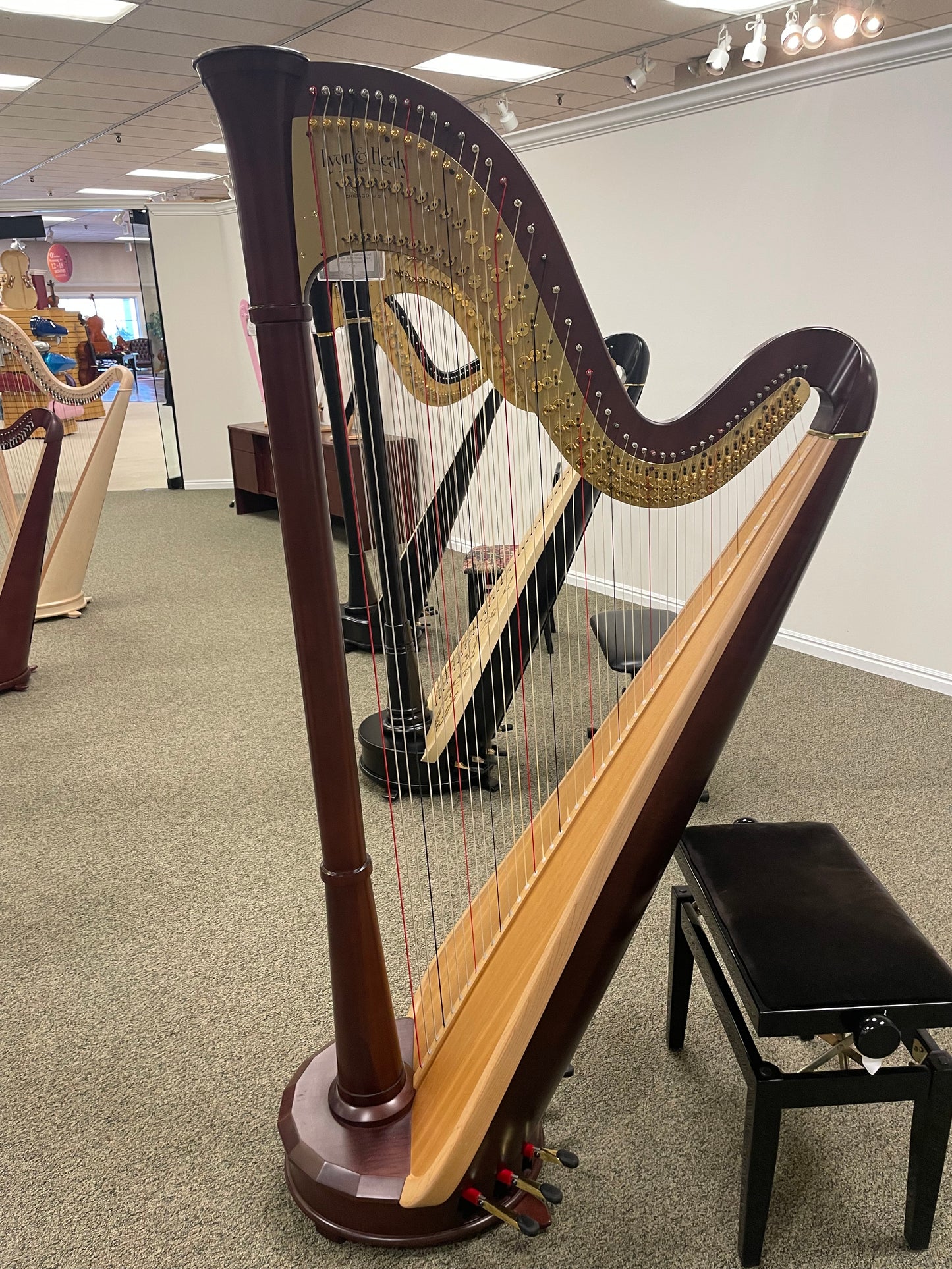 Lyon & Healy SE Style 150, Mahogany
