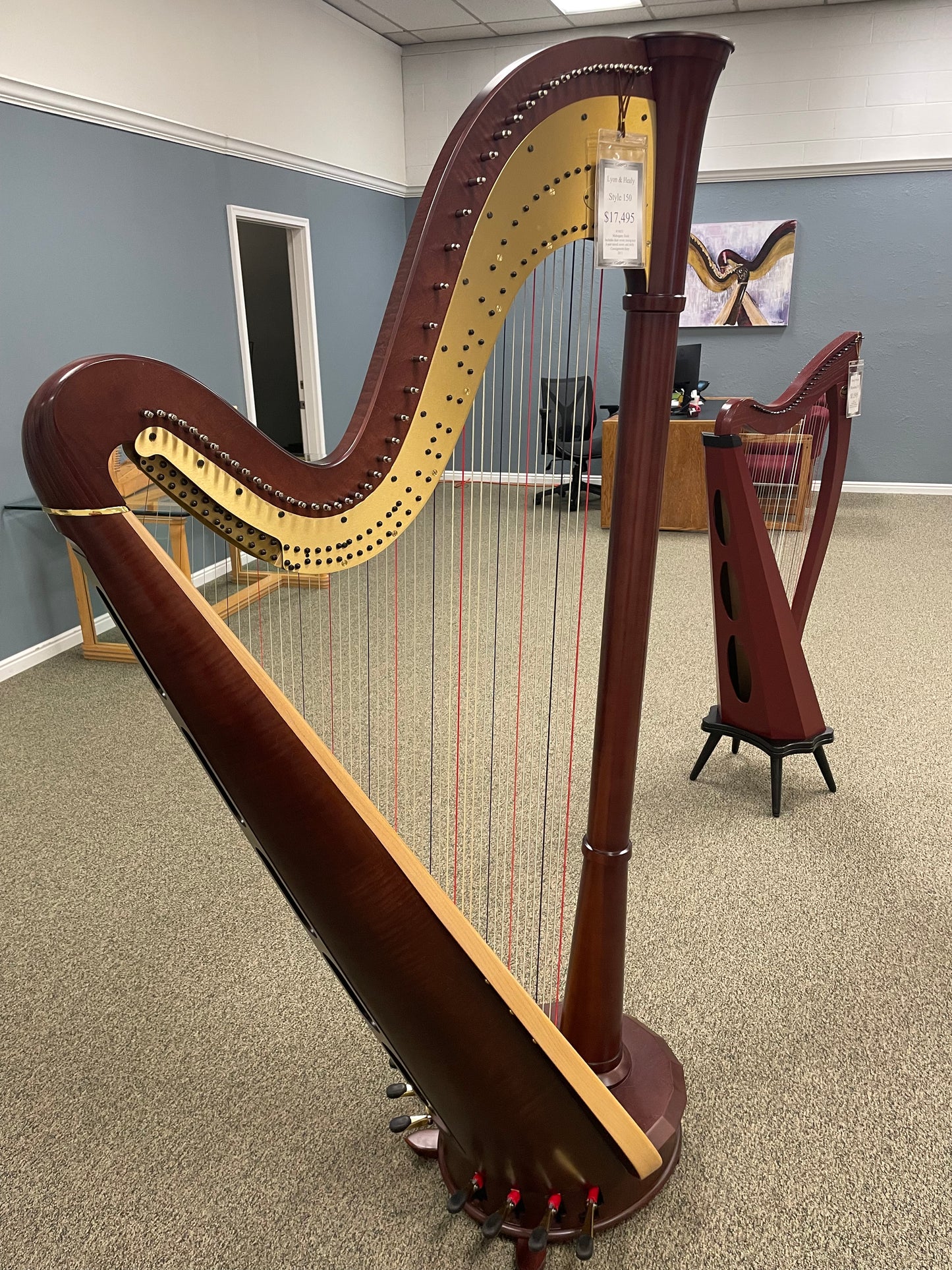 Lyon & Healy SE Style 150, Mahogany